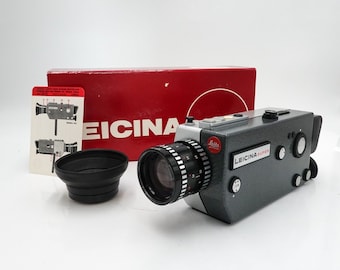 Leicina leitz super 8 cine film camera - fully working - s8-7883