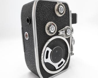 Paillard Bolex D8L ダブル 8 mm 映画用シネフィルムカメラ (レンズ 2