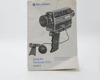 Bell & Howell Sound Star Filmosonic XL Super 8mm Film Camera New