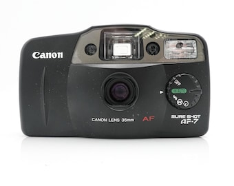 Canon sure shot  af-7 / owl 35mm compact point & click film camera