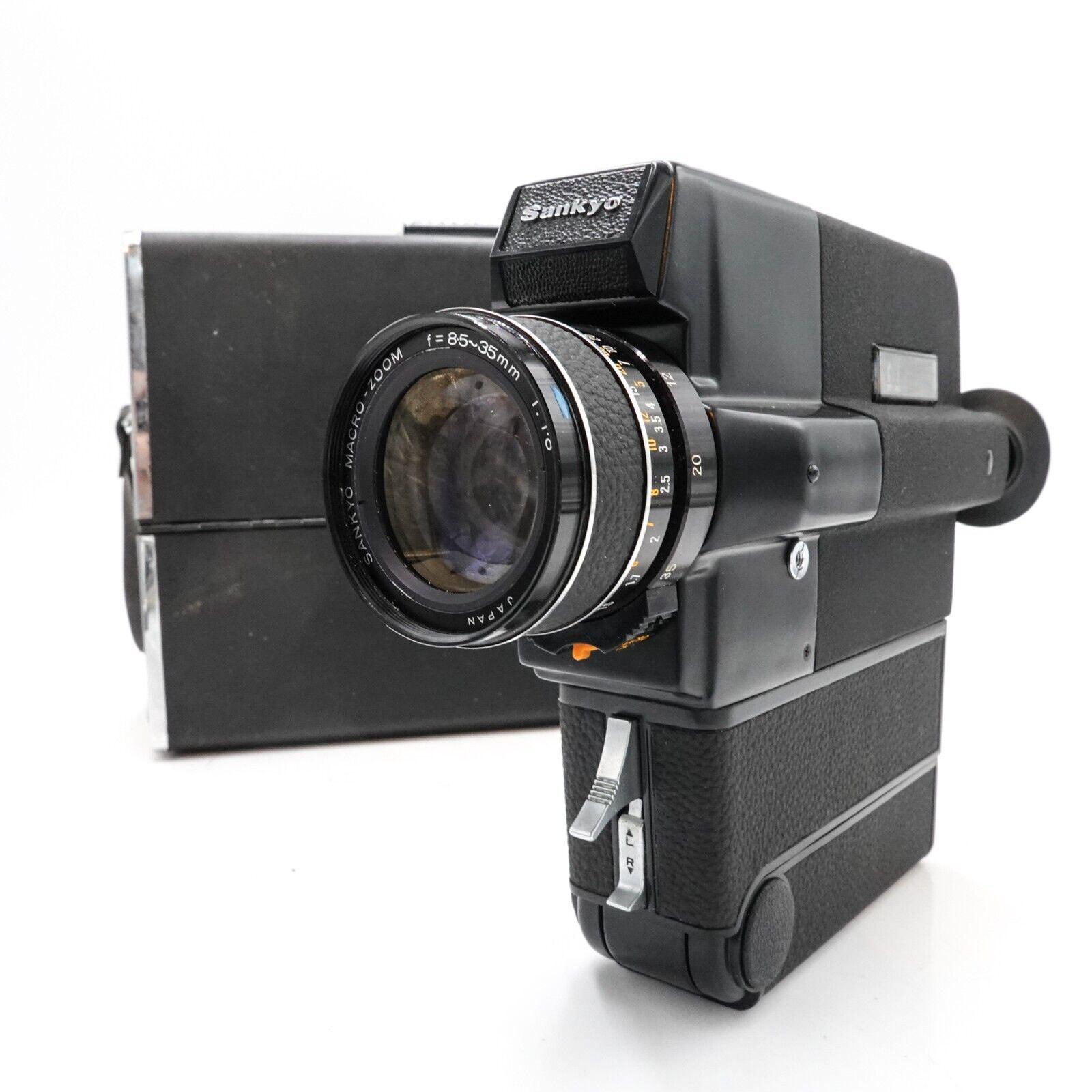 Sankyo MACRO-FOCUS MF203 8ミリフィルムカメラ(動作品) Sankyo MACRO-FOCUS MF203 8ミリフィルムカメラ(動作品)