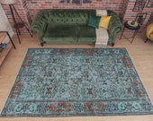 5 39 10 quot x 9 39 5 quot Geometric Deco Heriz Area Rug, Dining Room Rug,Bedroom Rug,Rustic Kitchen Rug, Bedroom Rug ,Living Room rug D5N2100