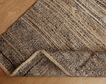 5x14 retro hand woven hemp, Vintage Area Rug , 5&#39; X 13&#39;7&quot;  Living Room Rug,  D119N8549