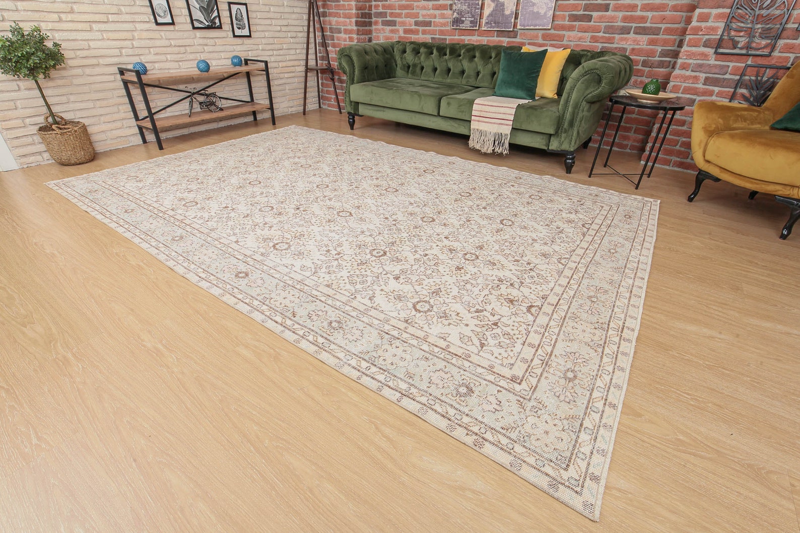 7x11 Minimal Bedroom Rug Wool Rug 7'1 X 11' Etsy