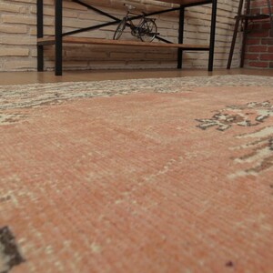 6x9 rug for living room , bedroom distressed rug, 6&#39;2&quot; X 9&#39; dining room  rug, D66N5272