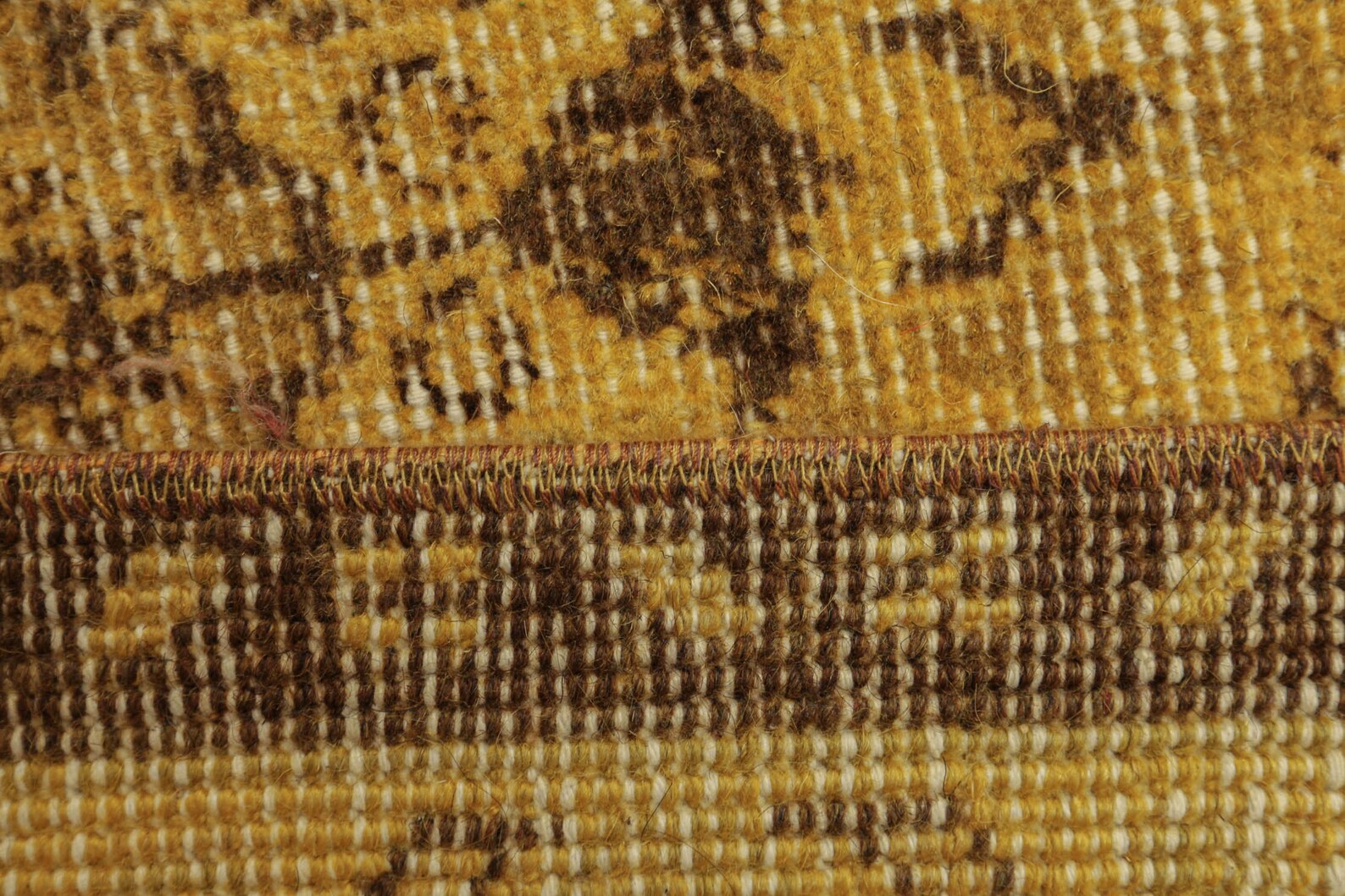 6x10 Yellow Vintage Rug Handmade Rug6'5 X Etsy