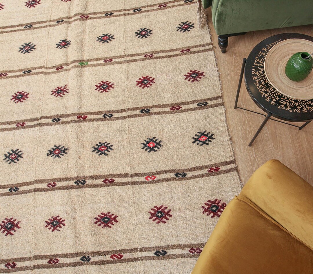 7x15 Oversize Long Runner Rug , Hemp Rug , 6'11