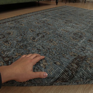 5x8 rug for bedroom,  distressed rug, Area Rug ,5&#39; X 8&#39;2&quot; Turkish living room rug, D66N5279
