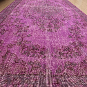 5x8 70&#39;s bedroom rug, Turkish rug, 5&#39; X 8&#39;1&quot;, boho rug, D60N4698