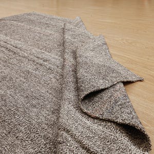 woven bedroom hemp, hemp  area rug, 4'10" X 7'3"  vintage office hemp , D133N9043