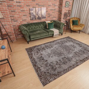 6x9 dining room rug, room size rug, 5&#39;8&quot; X 8&#39;7&quot;, bedroom rug, D62N4842
