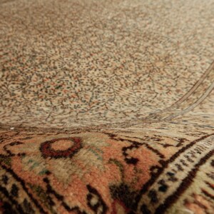 6x10 hand woven  rug, oriental area rug,  6&#39;5&quot; X 9&#39;6&quot;  Turkish retro rug,   D142N9446