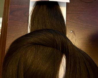 30" Genius Weft color 1B Natural Black 60 grams