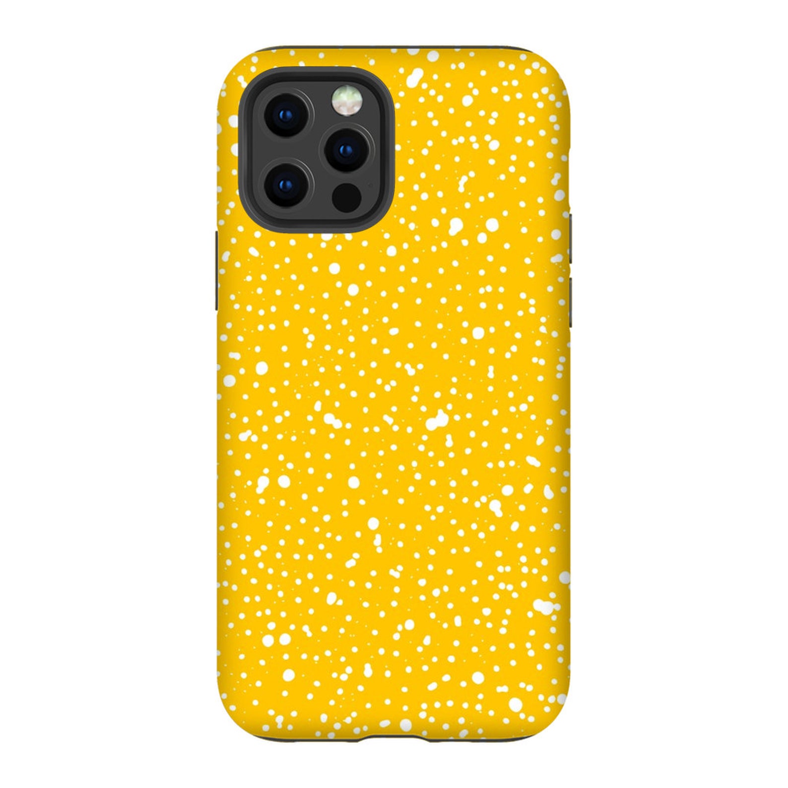 Dots Yellow Phone Cases For Iphone 12 Case Iphone 11 Pro Etsy