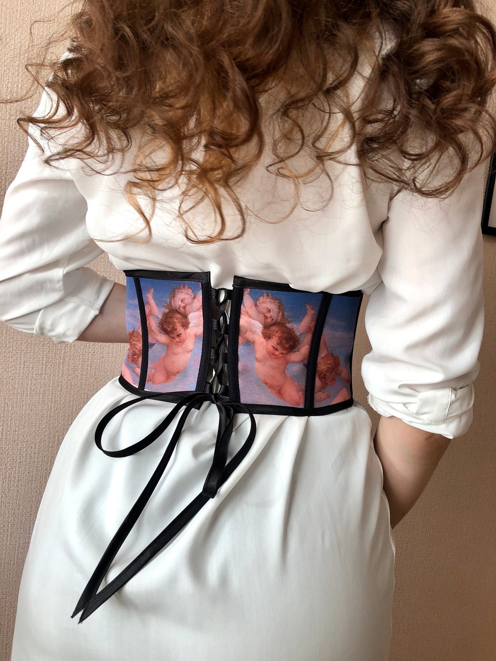 Korsett die Geburt der Venus Cabanel Kunst Unterbrust