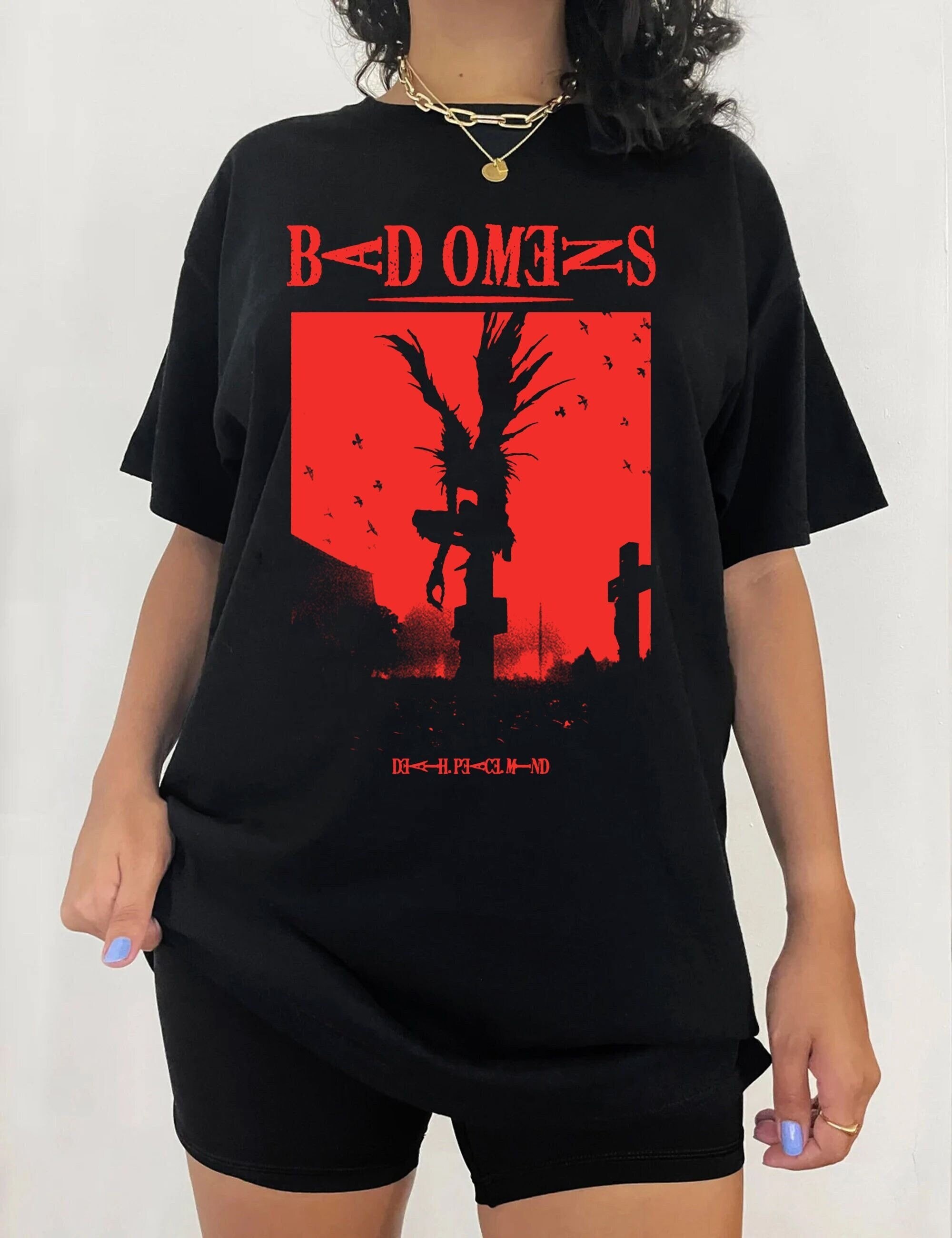 Discover Bad Omens Band Shinigami 2023 T Shirt