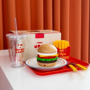 Für Burger Liebhaber Geschenk Box