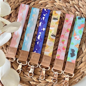 Cute Wristlet Lanyards | Mini Lanyards, Wrist Strap