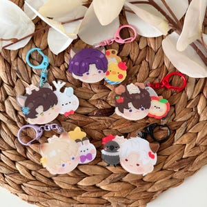 Love and Deepspace Keychains | LADS Keychains | Chibi Love and Deepspace