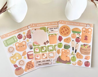 Patreon Sticker Club - Cozy Games Sticker Sheets