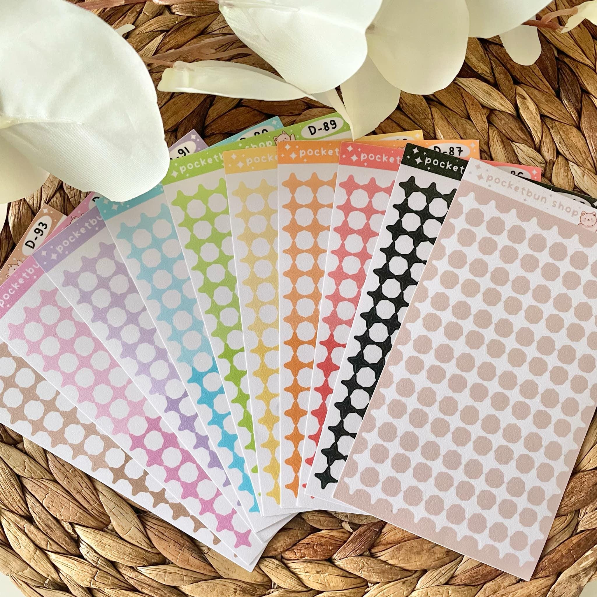 Page Stickers Rgp Glitter Stars and Sparkles Vinyl Deco Sheets | Toploader | Polco ...