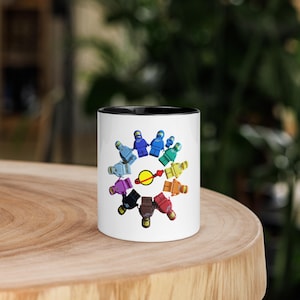 Lego Space - Mug with Color Inside