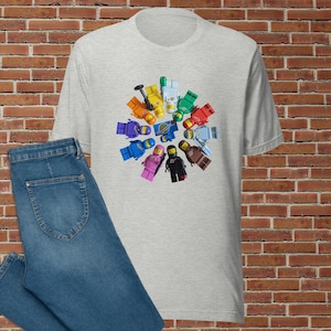 Block Space Circle - Unisex t-shirt - plus size available