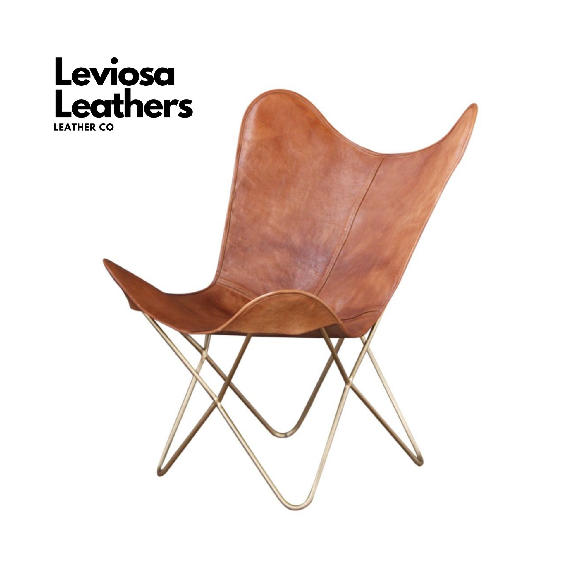 LEDER STYLISCHER STUHL Klappstuhl handgemachte Dekostühle | Etsy