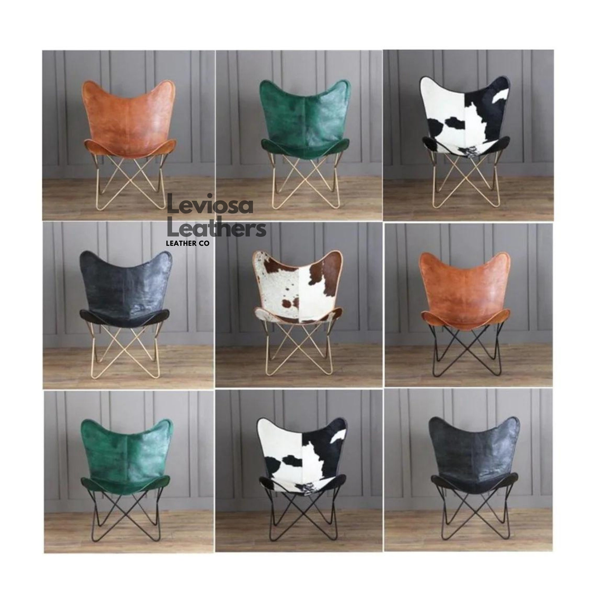 LEDER STYLISCHER STUHL Handgemachte Dekostühle Bequemer | Etsy