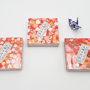 Blocklos 100 Blatt japanisches Papier aus Kyoto zum Origami-Falten Bild 2