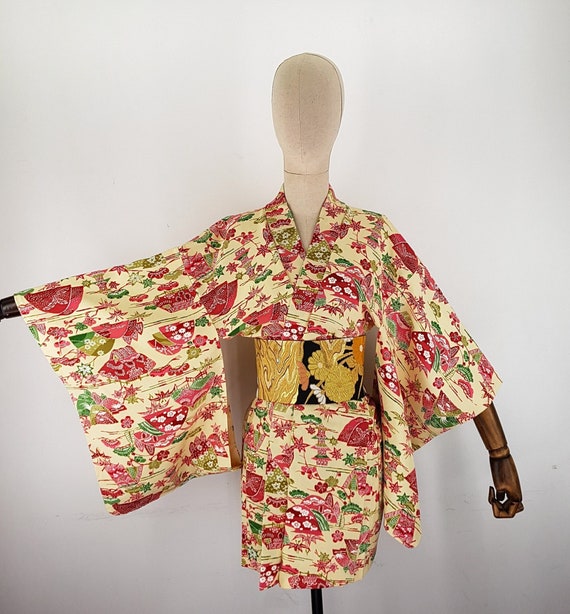 Jacket Kimono Haori Color Woman Pattern Landscape - Etsy