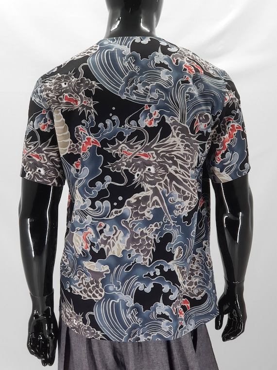 Camisa cuello japones new arrivals