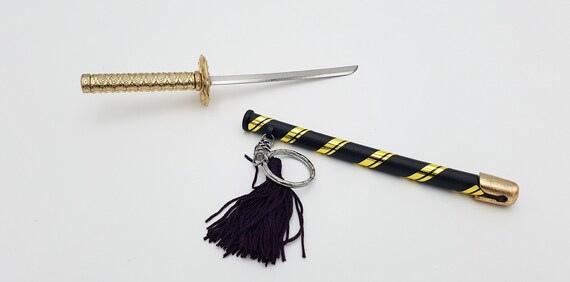 Mini Katana Letter Opener and Paper Cutter, Handmade Decorative