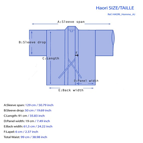 Men's haori deals pattern
