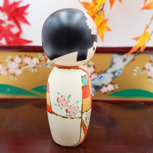 Kokeshi Himé Sama doll exclusive wooden figurine Japan handmade artisanal image 3