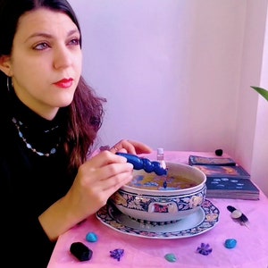Water & Wax SCRYING, VIDEO LESUNG, plus Tarot- und Orakelkarten, 20 Minuten lang, innerhalb von 48 - 72 Stunden Lieferung