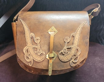 Leather shoulder bag,  purse, satchel,  messenger bag, laptop bag