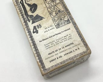 Sibert 1930s Art Deco Infra-Red Heat Massager in Original Box