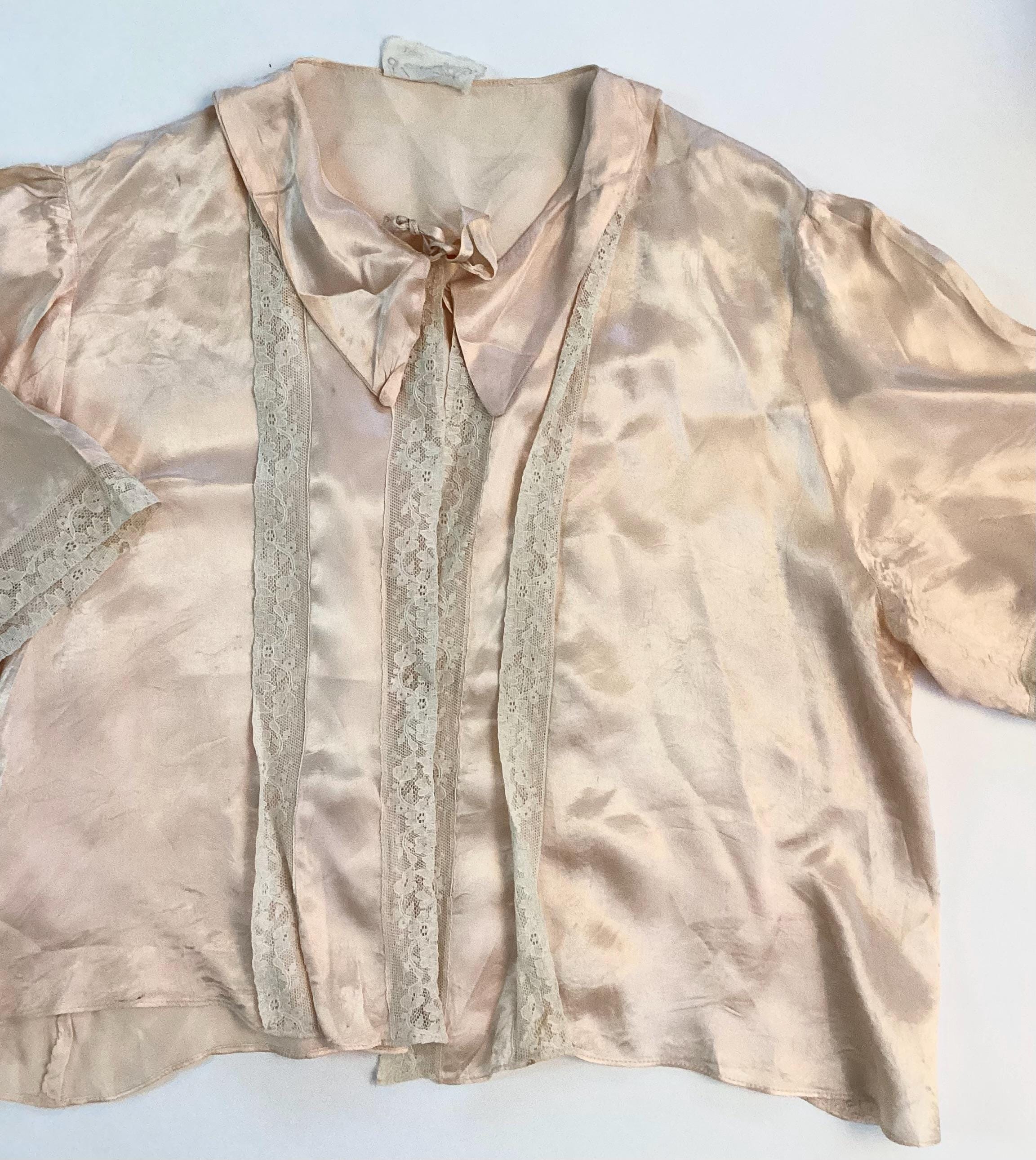 Silk Bed Jacket - Etsy