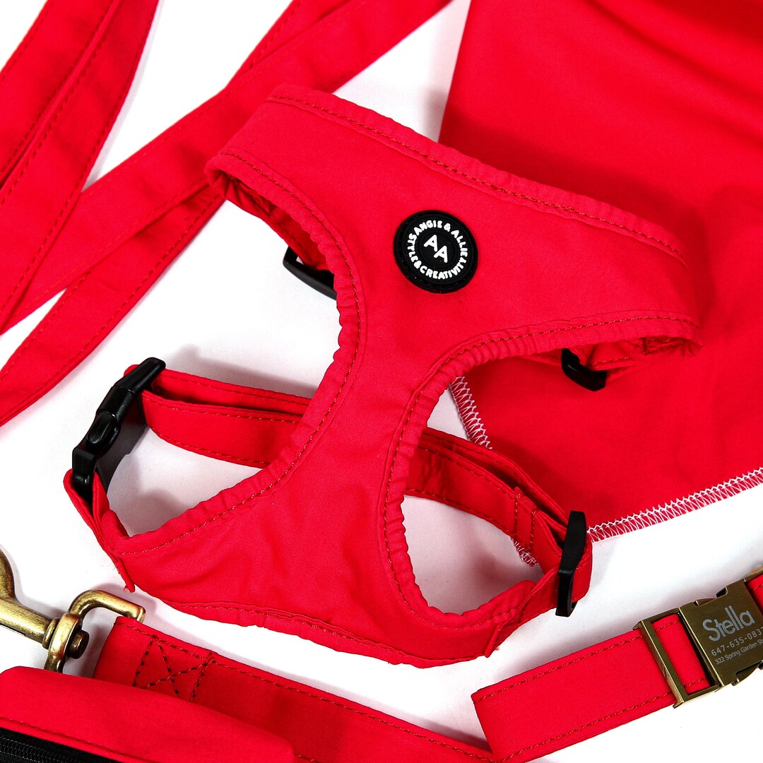 Dog Harness 100 Cotton Handsewn Summer Harness for Puppy Dog Etsy