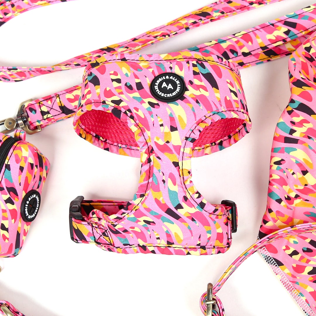 Dog Harness 100 Cotton Handsewn Summer Harness for Puppy Dog Gifts Zebra 525 Etsy