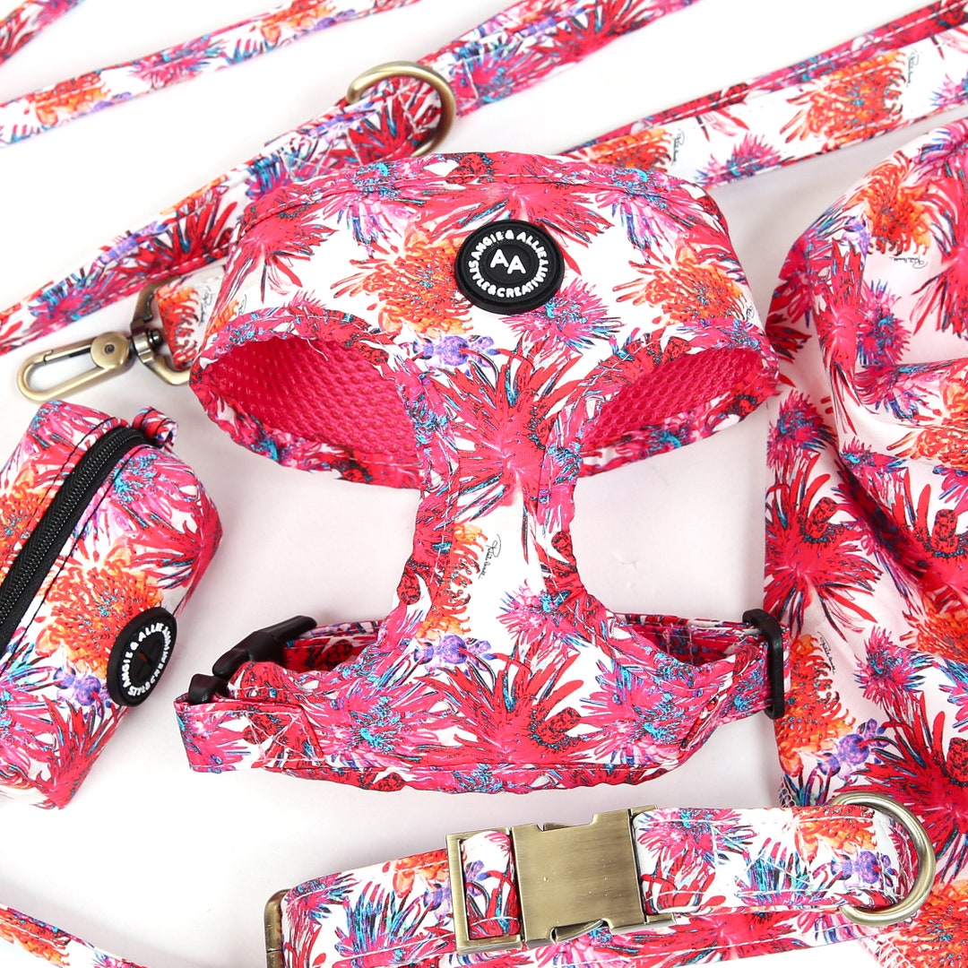 Dog Harness 100 Cotton Handsewn Summer Harness for Puppy Dog Etsy