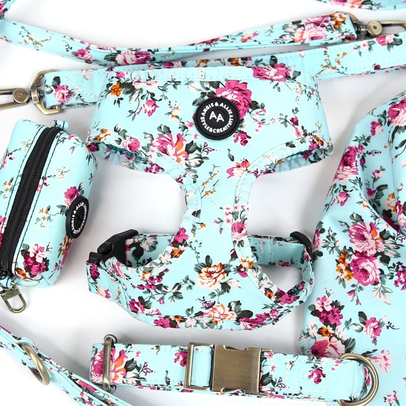 Dog Harness 100 Cotton Handsewn Summer Harness for Puppy Dog Etsy