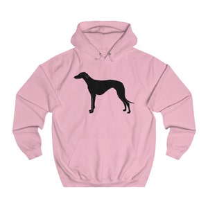 Galgo/ Greyhound Silhouette Unisex Hoodie