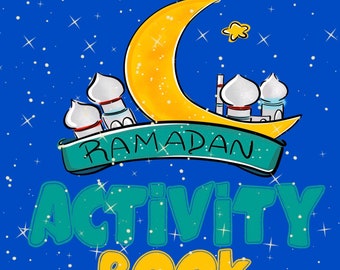Ramadan Activity Book with free Ramadaan Recipe Journal and 'Eid Card Pack