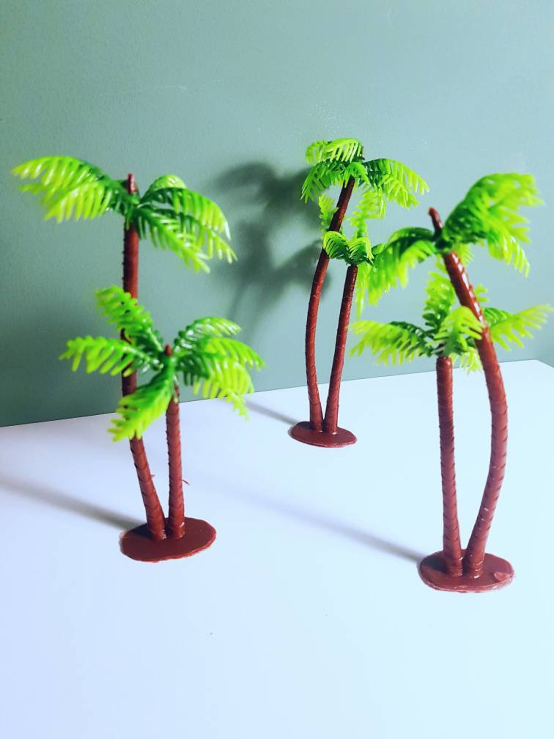 Palm Tree Cake Toppers / Cake Toppers / Palm Trees / Cake Etsy