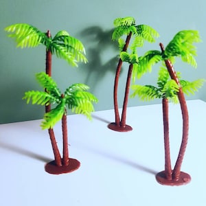 Palm Tree Cake Toppers / Cake Toppers / Palm Trees / Cake - Etsy