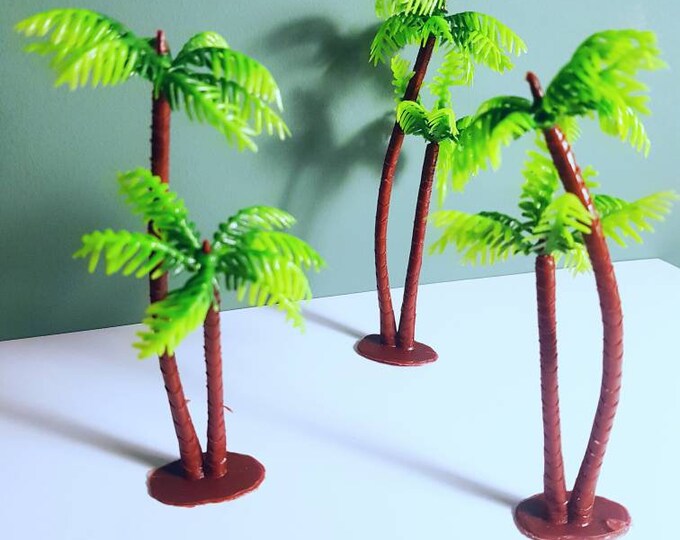 Palm Tree Cake Toppers / Cake Toppers / Palm Trees / Cake Etsy