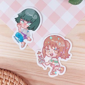 Spirited away totoro sticker chihiro haku fable tales cute anime manga japan kawaii