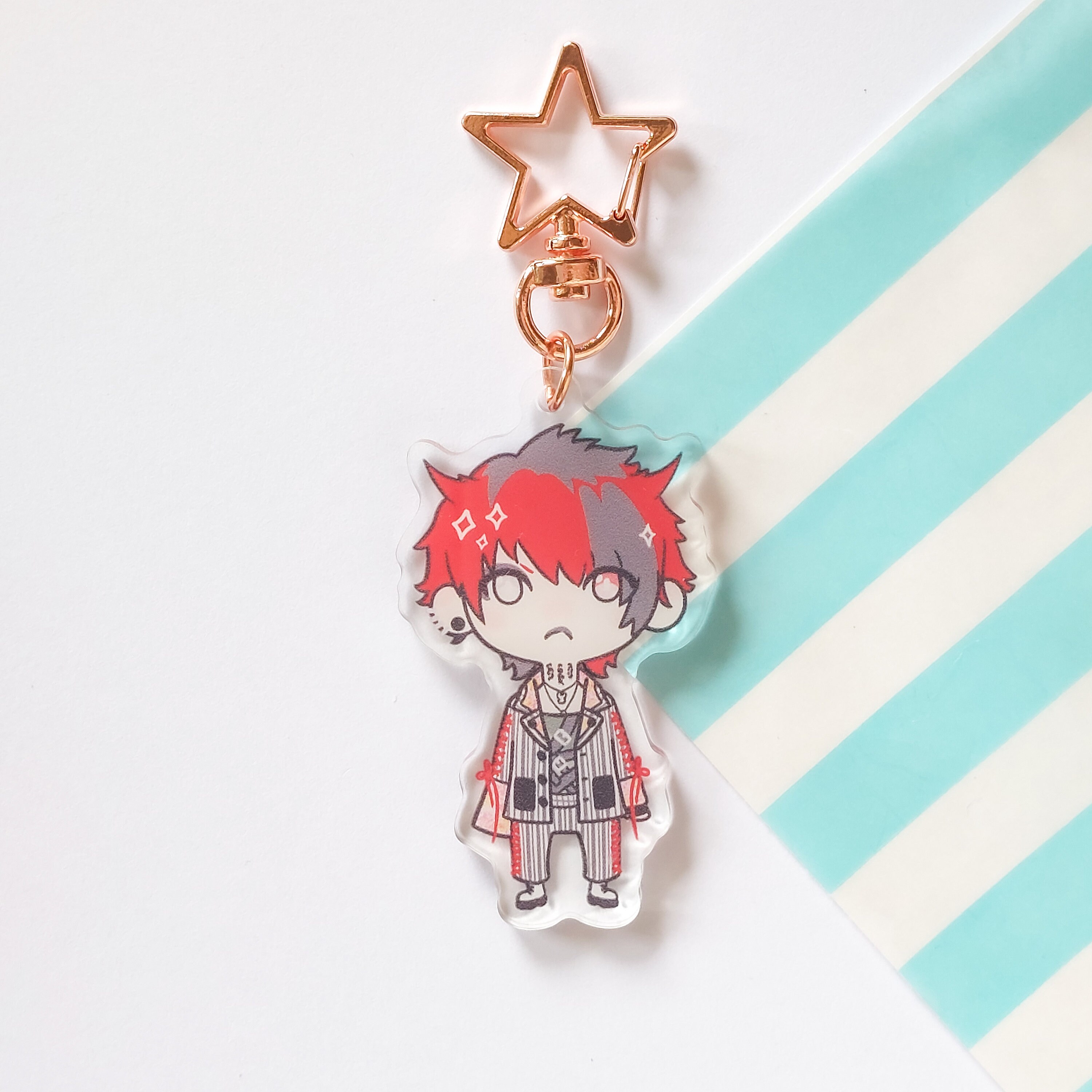 the GazettE XMAS GIFT ルキ The Gazette NO.[666] Keychains Ruki Reita Aoi Uruha Kai - Etsy